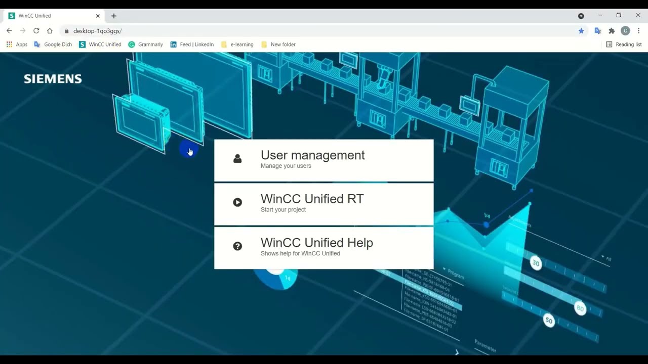 WinCC Unified (Button)