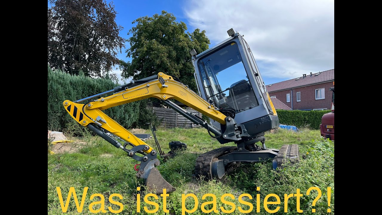 Wacker neuson et24 minibagger bagger yanmar excavator loader machine