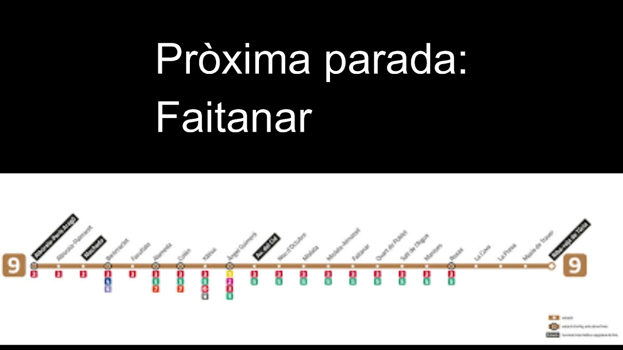 Algunas megafonías de MetroValencia #2