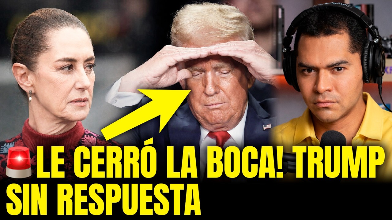 CLAUDIA EXHIBE a TRUMP y lo deja en RIDÍCULO