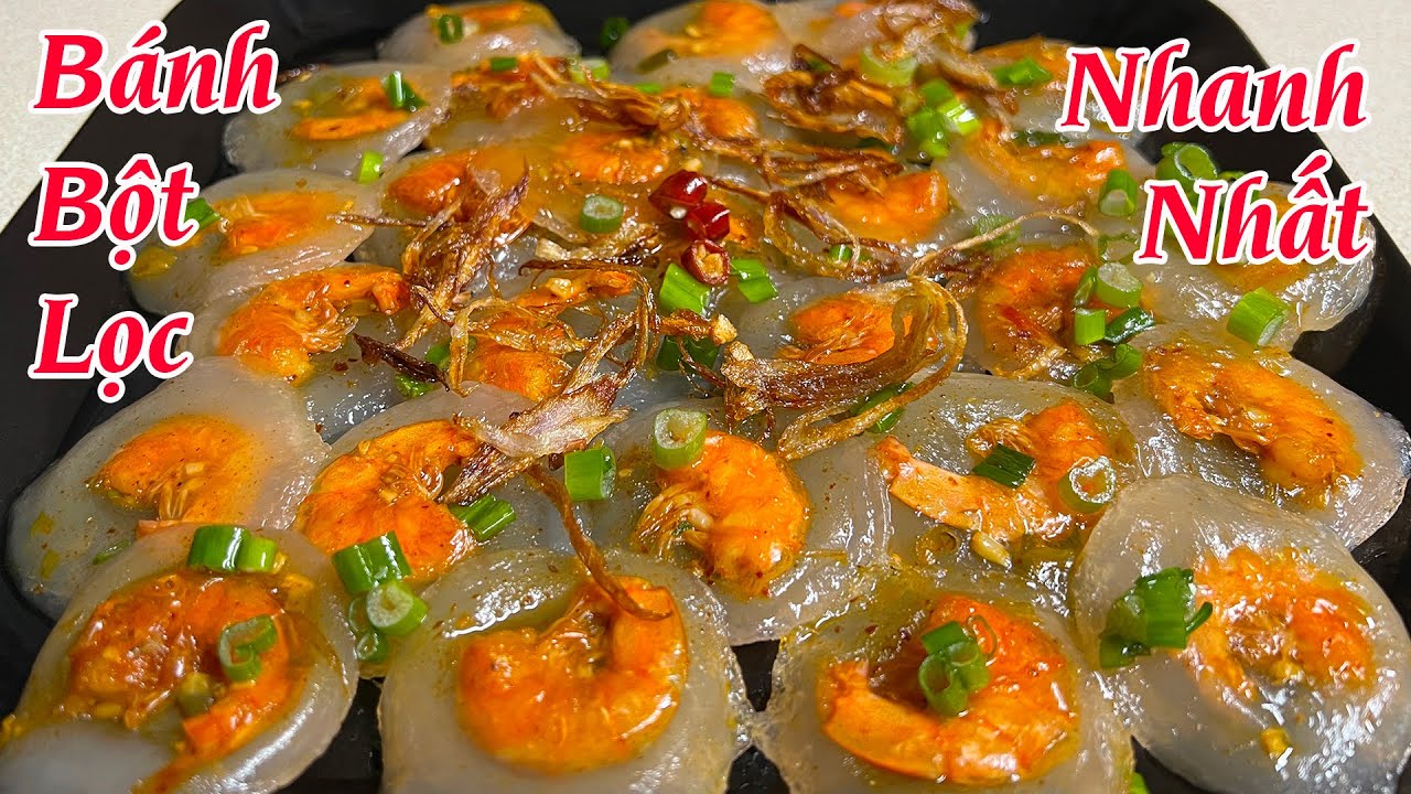 Cách Làm Bánh Bột Lọc Trần Với Khuôn Bánh Khọt  Nhanh Nhất Từ Trước Tới Nay