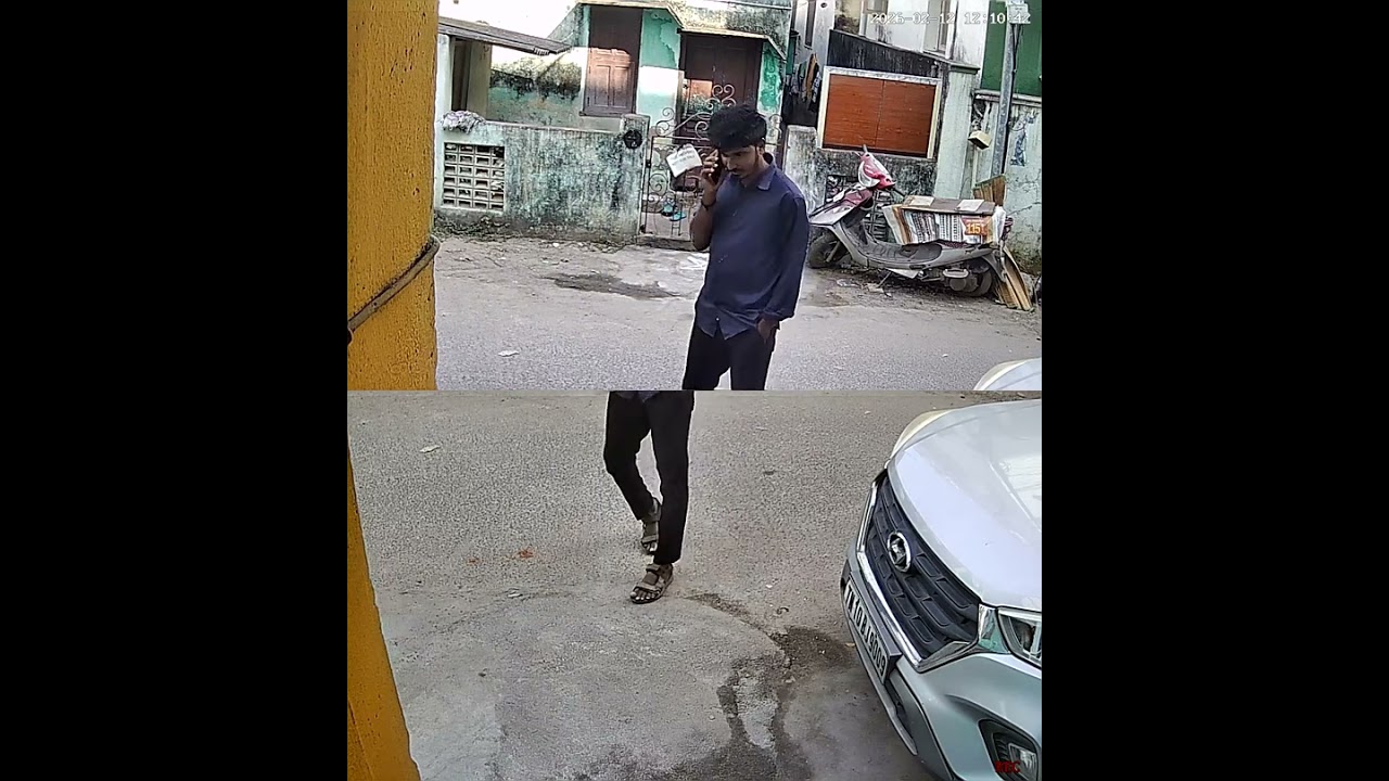 ICICI bank collection agent atrocities in front of landlord house acting like goondas in chennai.