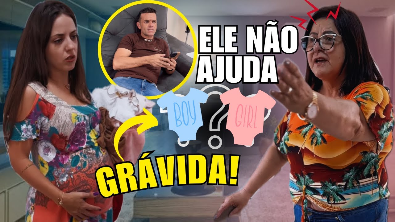 O marido da minha filha é um folgado ela está grávida e ele não ajuda em nada