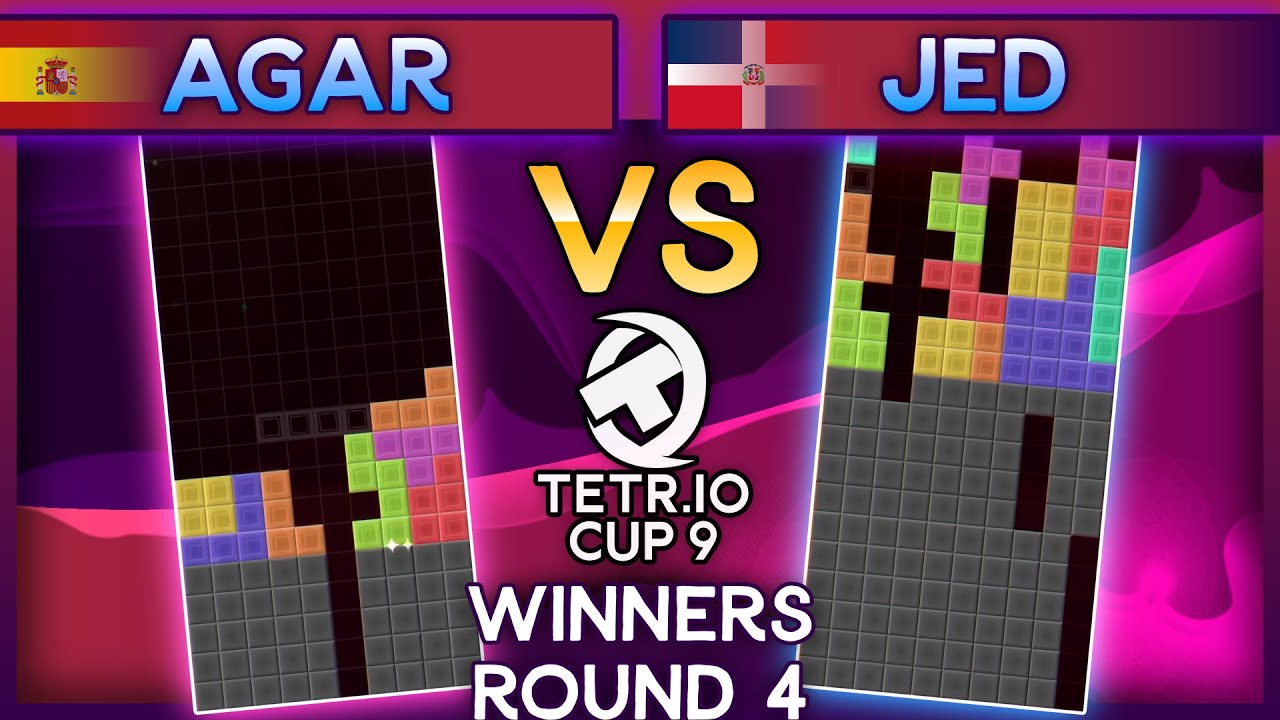 TETR.IO Cup 9 - Agar Vs. Jed - Winners Round 4