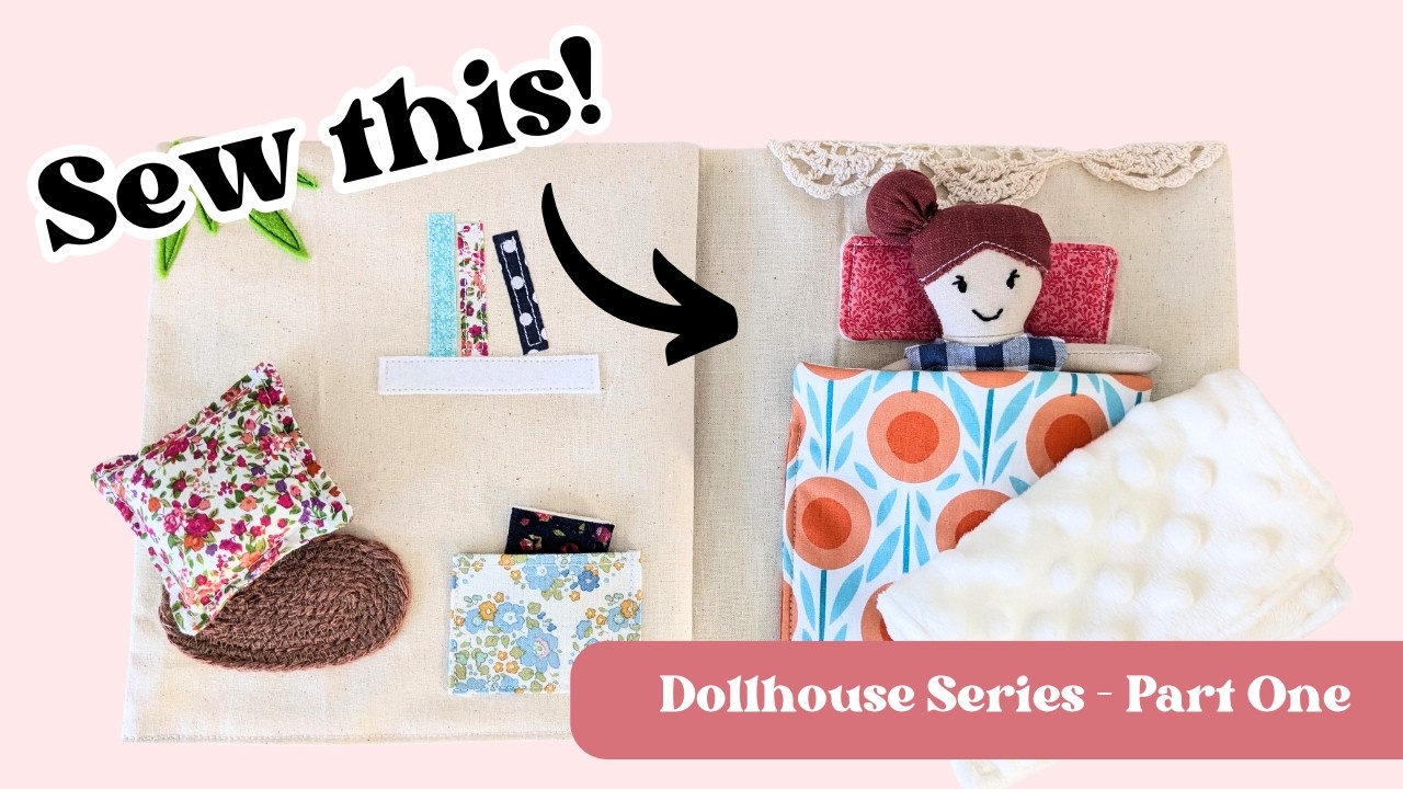 Sew With Me: Make a Handmade Doll + Dress (Using my PDF Pattern)