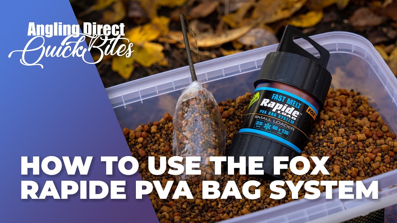 Comment utiliser le système de sac PVA Fox Rapide – Quickbite de Pêche à la Carpe