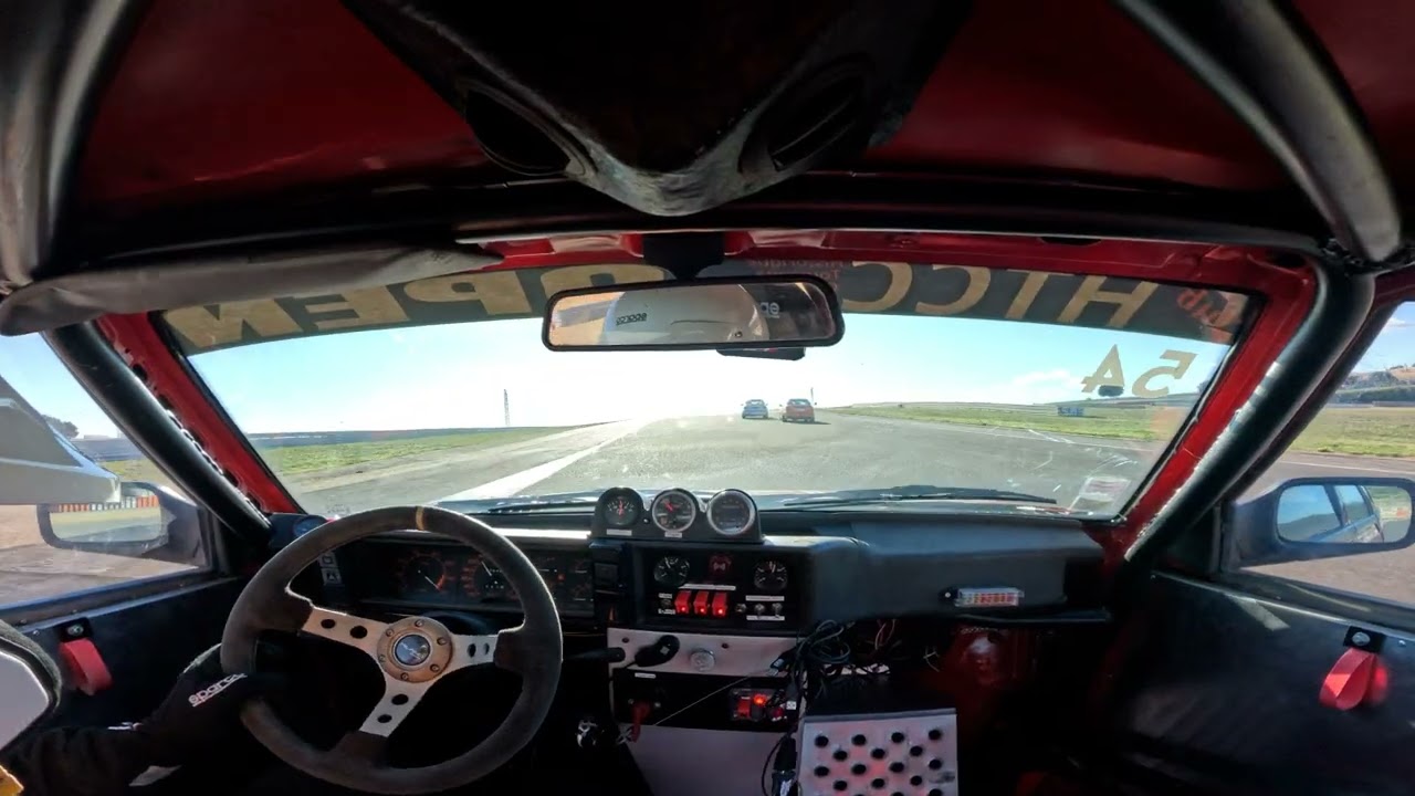 Ledenon HTCC 2025 course 2 Alfa 75 turbo N°54