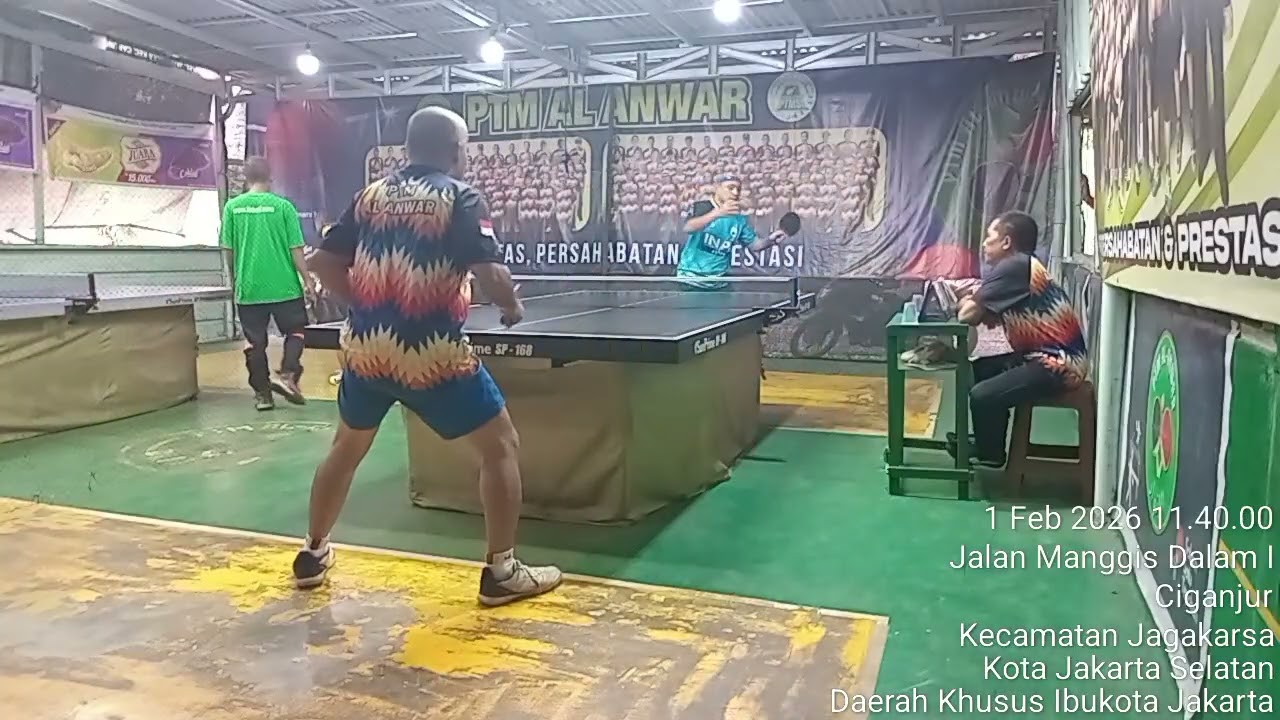 Pertandingan persahabatan antara ptm Kaltic dengan ptm Alanwar,Antara Bpk.Aqso vs Rudi jabrik