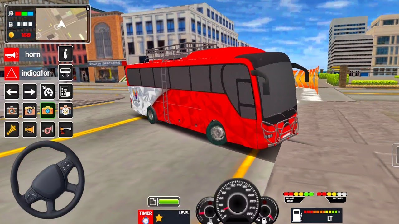 PART -89 : COACH BUS SIMULATOR || BUS SIMULATOR GAME || BUS WALA GAME 