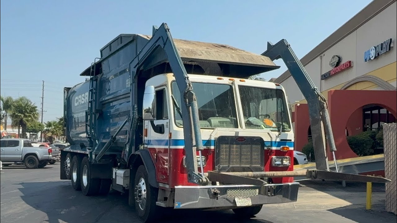 CR&R’s Peterbilt 320 Amrep Elliptical Front Loader