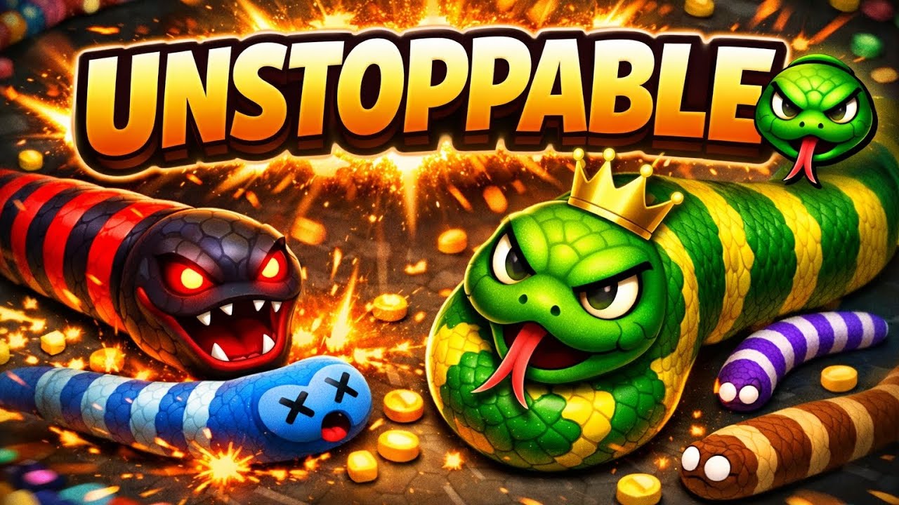 “Unstoppable Worm Domination! 👑 | Worm Zone.io”