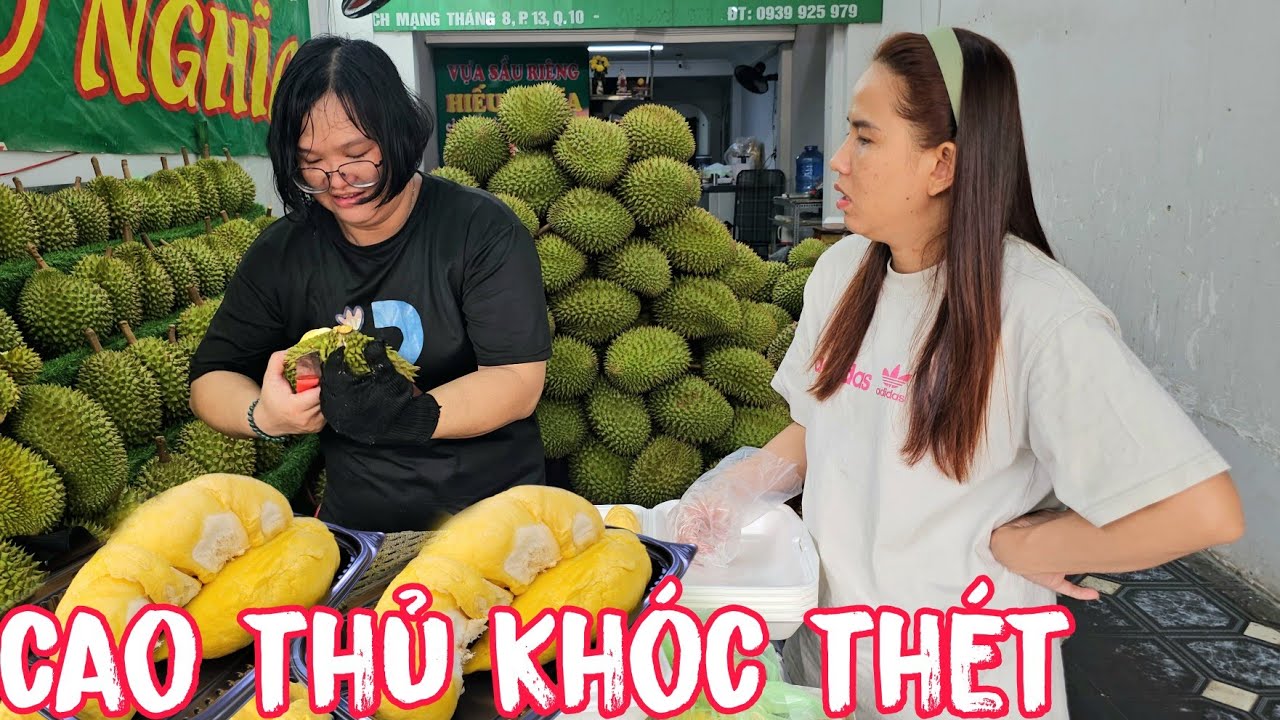 Cao Thủ Khóc Thét Khui Trúng Lô Sầu Riêng Ri 6 Vỏ Dầy Như Bánh Xe.
