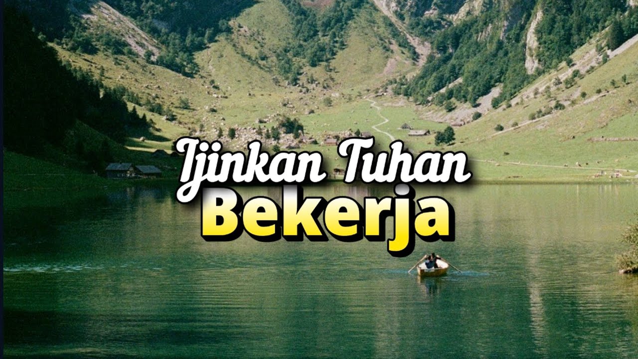 Ijinkan Tuhan Bekerja - Renungan dan Doa Pagi 12 Juni 2025