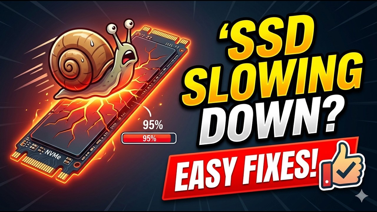 Stop Your SSD From Slowing Down (Do This Now)