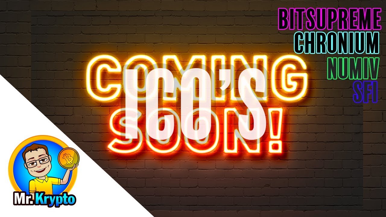 ICO's COMING SOON!  READY! SET! GO!