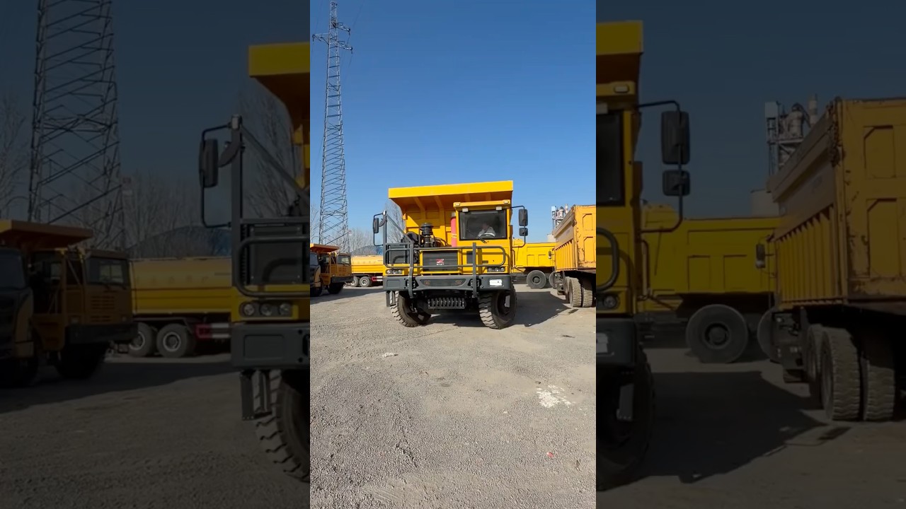 Всего 276 километров инженерного самосвала. #dumptruck #китай #грузовики #самосвал #карьера