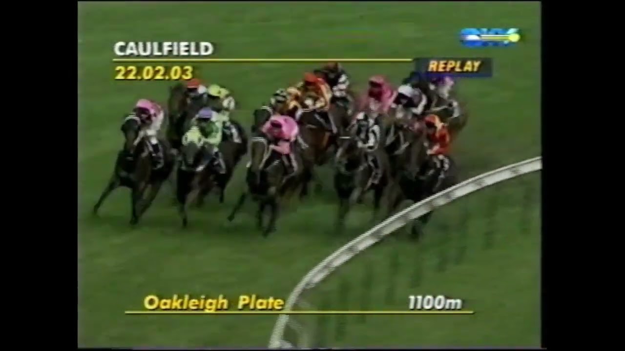 River Dove - Oakleigh Plate 1100m Group 1 2003 - Ridden by Stephen Baster