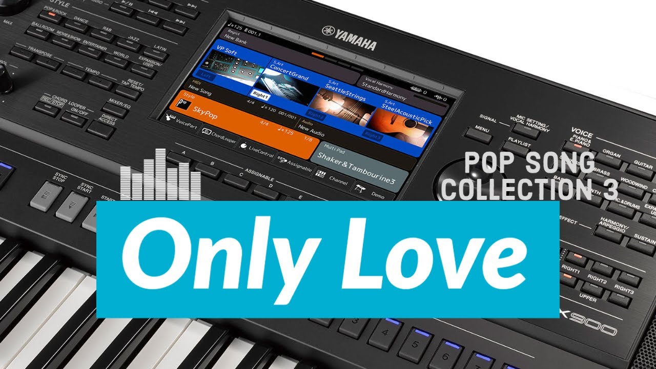 Only Love (Trademark) | Keyboard Cover on Yamaha Genos