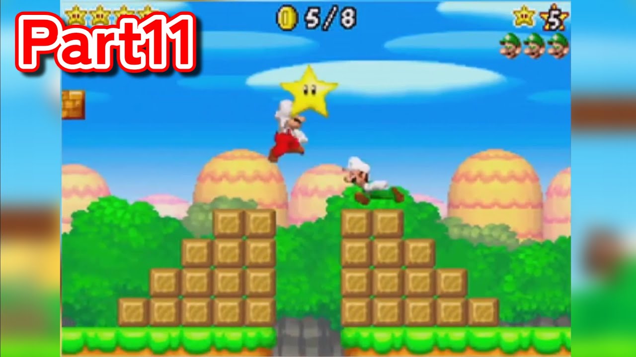 【字幕解説】白熱の兄弟対決！マリオvsルイージ Part11【Newスーパーマリオブラザーズ】