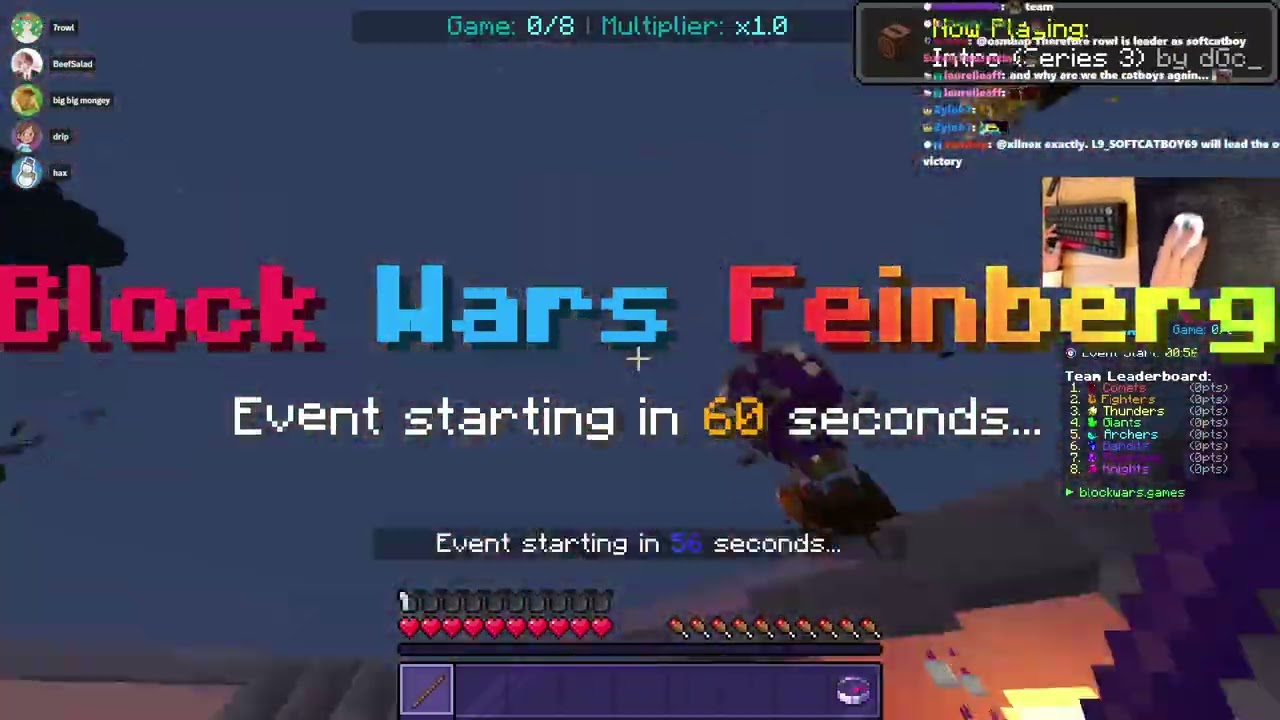 hackingnoises BergWars w/@7rowl, @drip120_, @bigbigmongey, and @beefsalad
