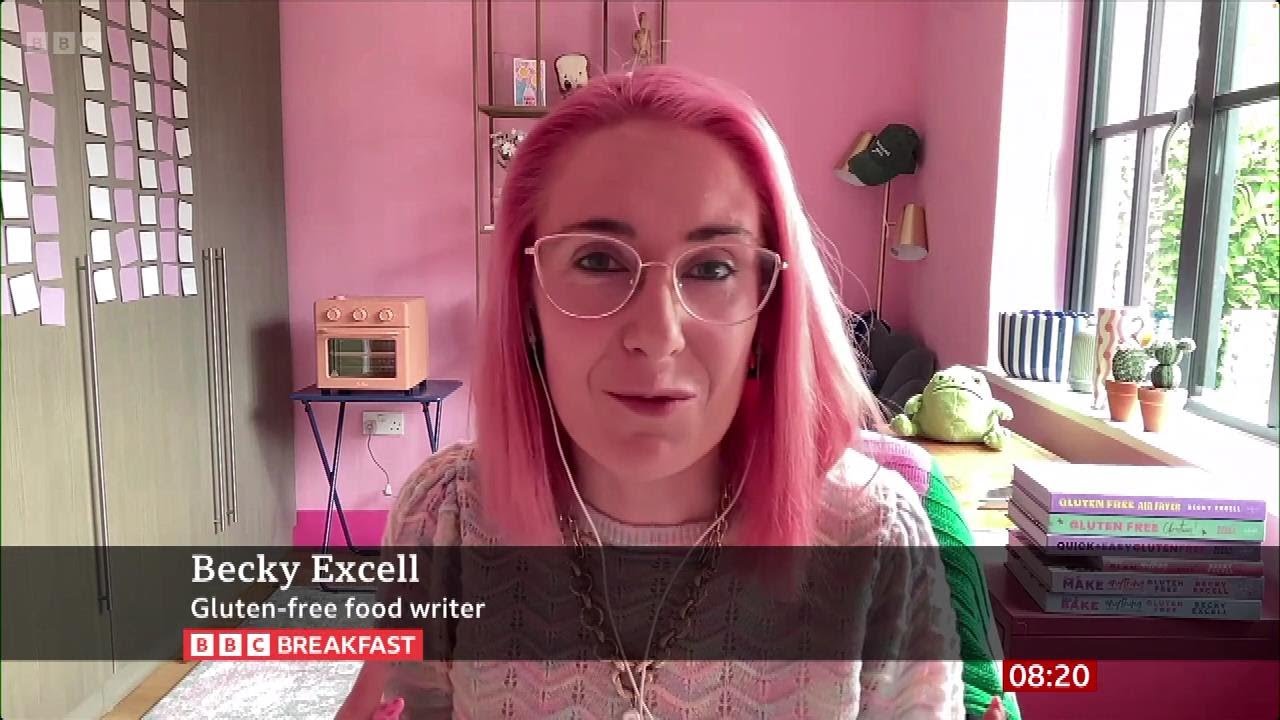 Becky Excell (Gluten-Free Recipe Creator) On BBC Breakfast [03.07.2024]