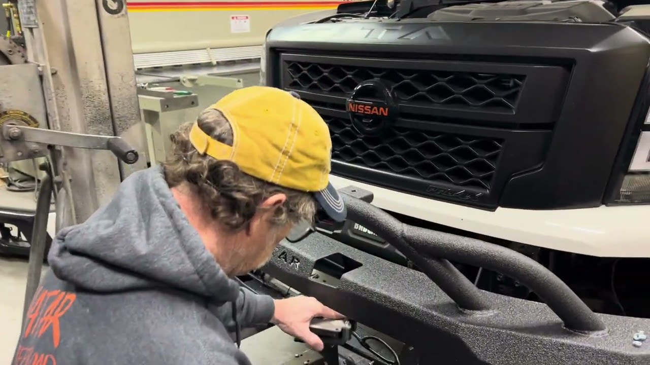 Radar Brackets for Nissan Titan Front Bumper