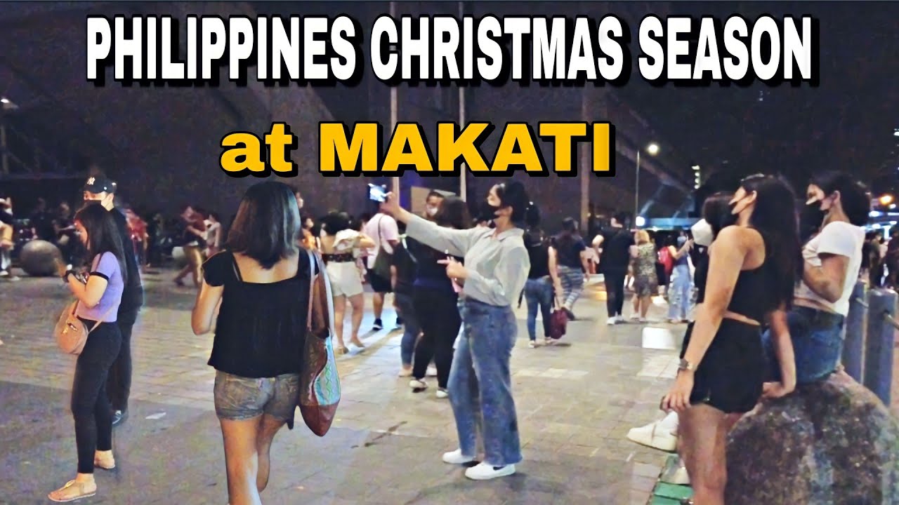 MAKATI at NIGHT | One of the Richest Cities | Philippines Walking Tour (4K HD)