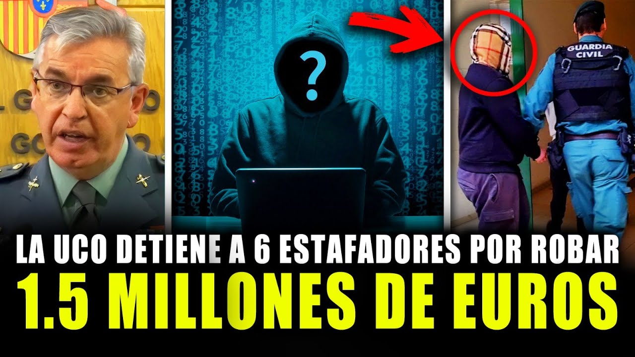 ¡¡ESCÁNDALO!! LA GUARDIA CIVIL DETIENE una Red CRIMINAL especializada en ESTAFAR con TÉCNICA SPOOF