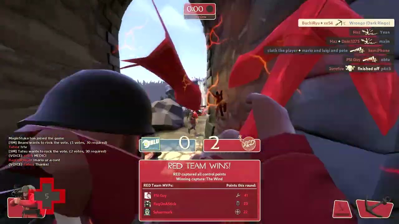 Team Fortress 2 Classified Medieval gameplay