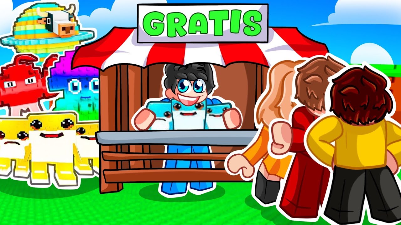 Hice una TIENDA en ROBA un BRAINROT en Roblox!