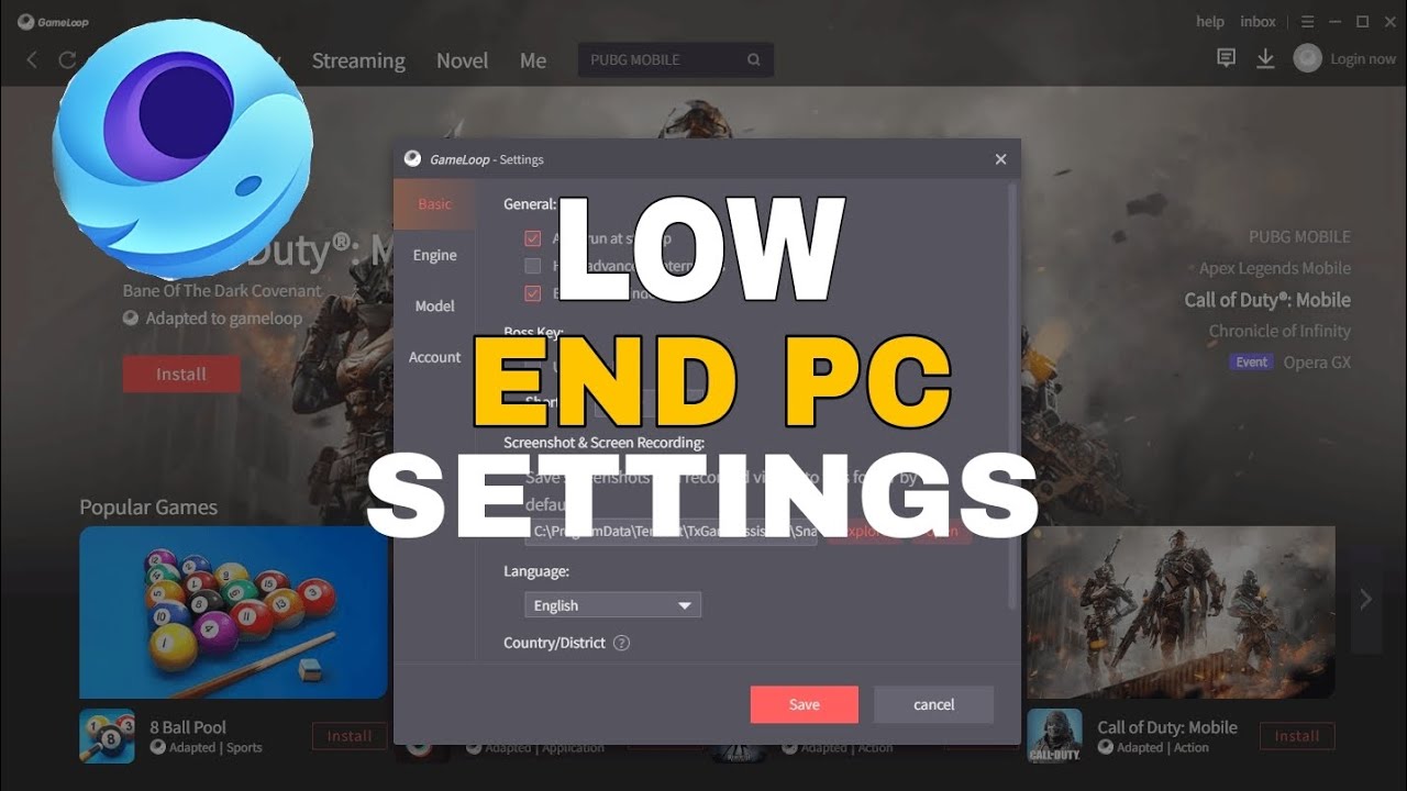 ⚙️ Best Settings & Tips for Low-End PC 💻 | GameLoop 🎮 & TGB Optimization Guide 🚀 (2025)