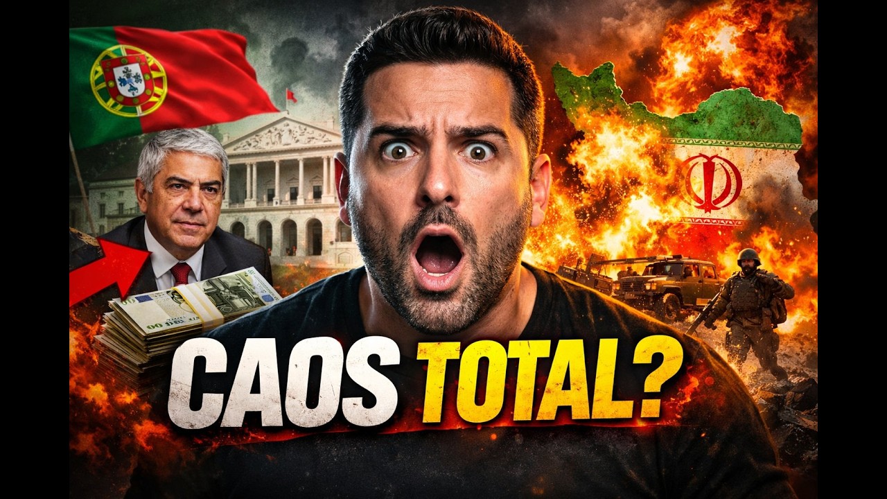 PORTUGAL A FERRO E FOGO 🇵🇹🔥 | POLÍTICA, ESCÂNDALOS E A GUERRA NO IRÃO!