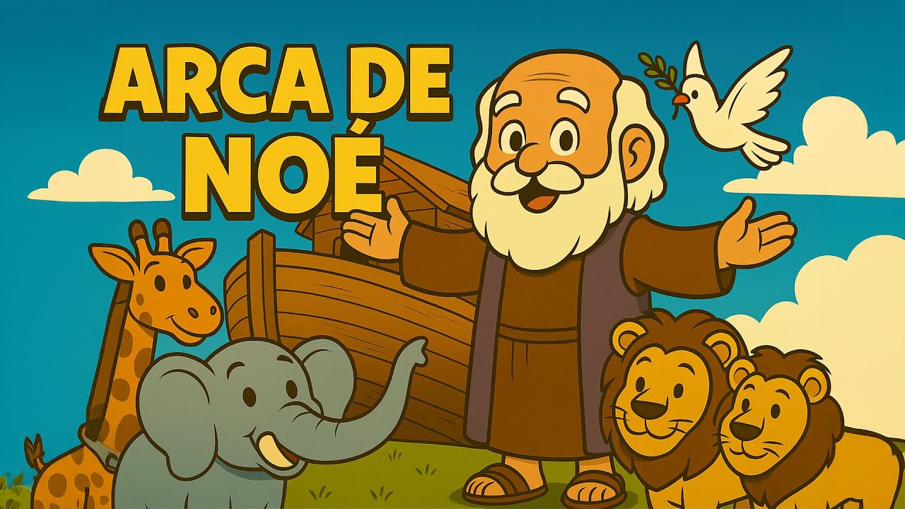 História da Arca de Noé – Musical Infantil Cristão com Fé e Bichinhos | Turma do Guga
