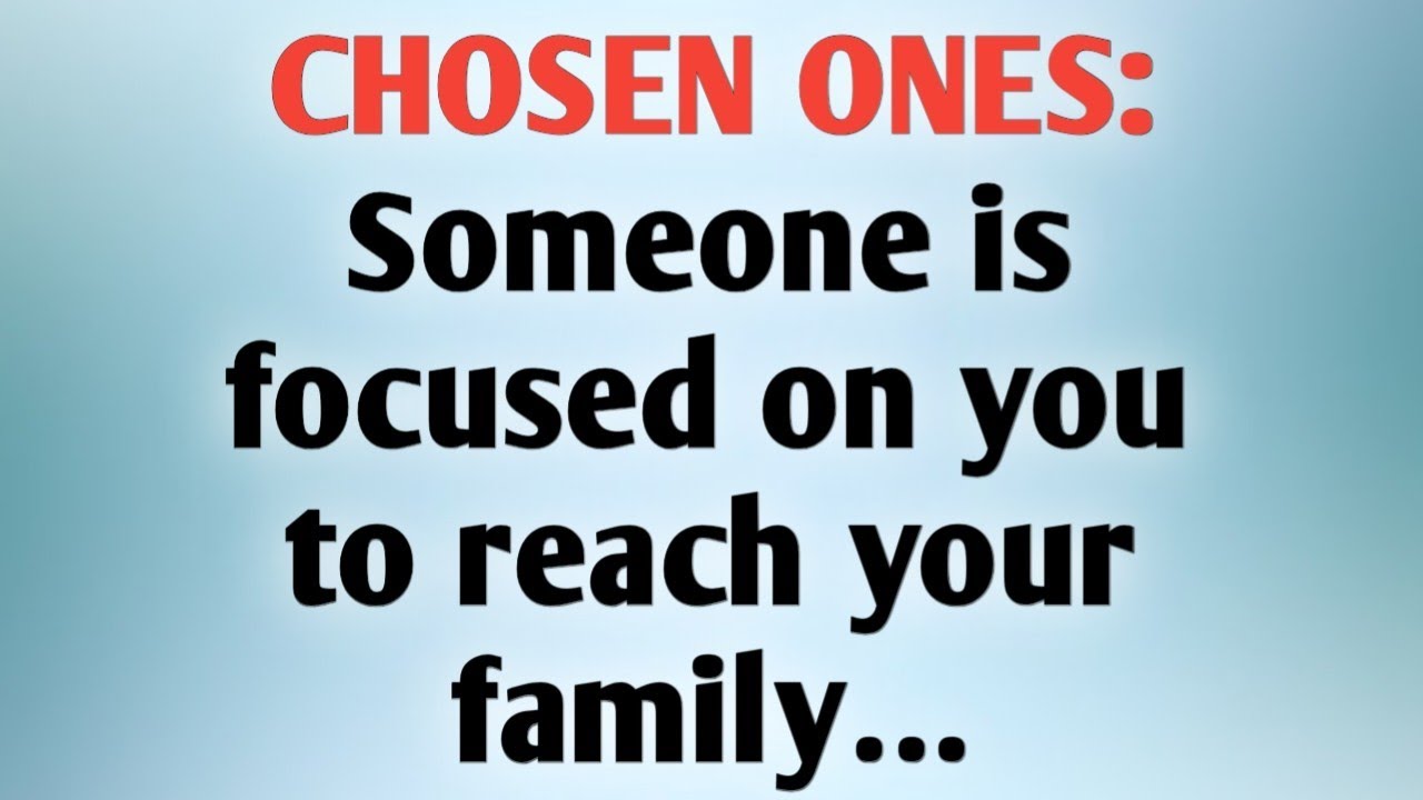 🧿 Someone is focused on you to reach your family…
