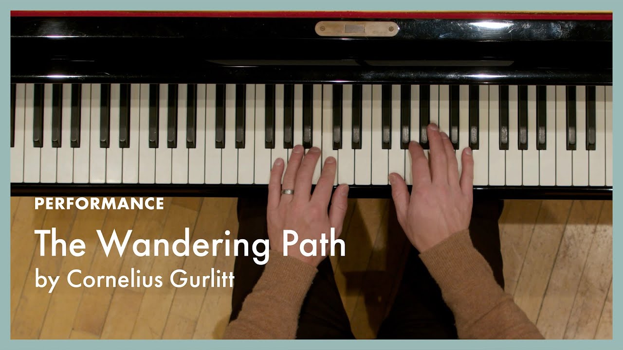 The Wandering Path - Gurlitt (page 8, Literature for the Piano Book 1)