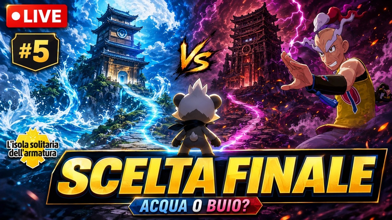 Pok&eacute;mon Spada LIVE #5: La Scelta di Kubfu!