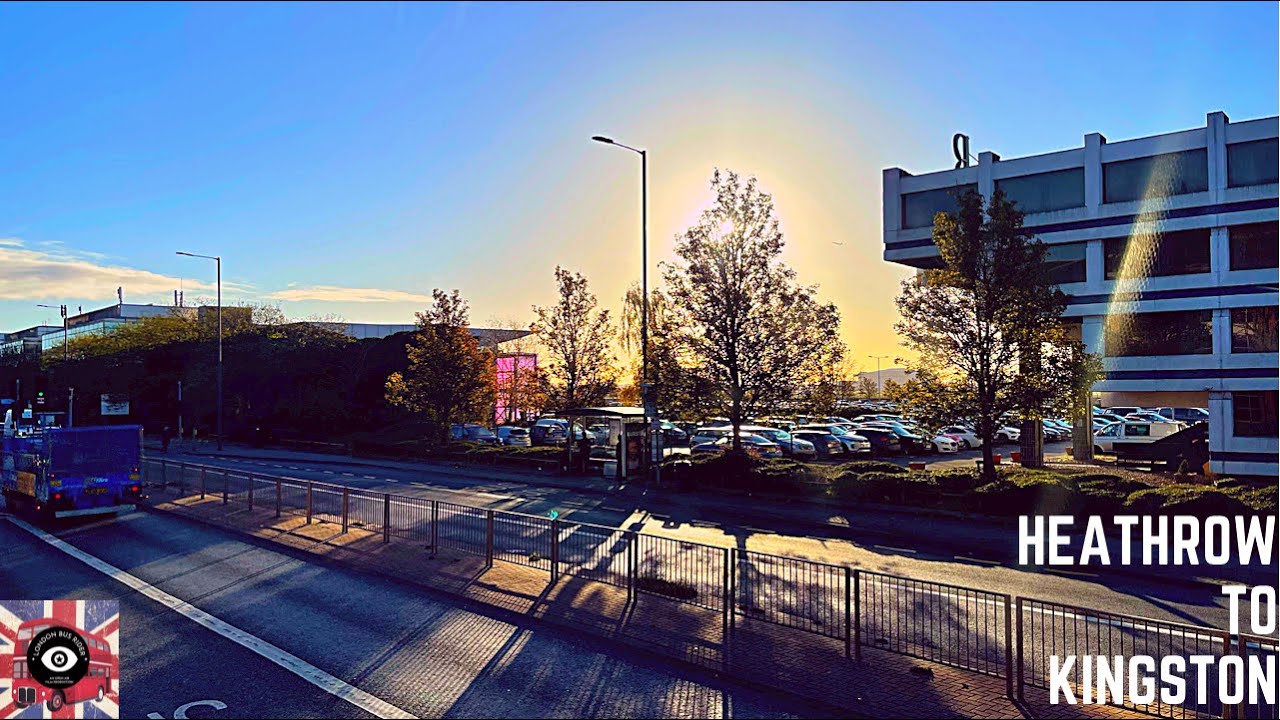 4k|London🚌Route111|Harlington,Hounslow,Hampton,Kingston