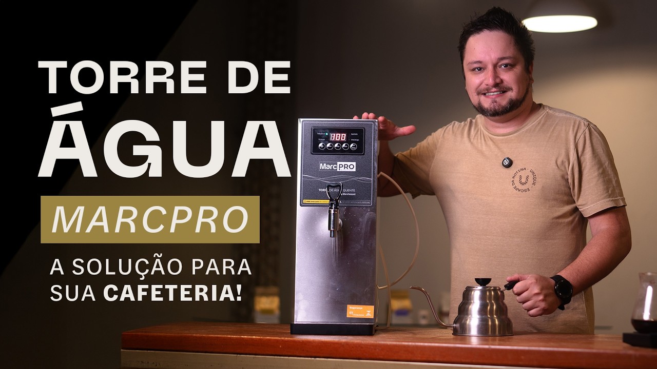 SOLUÇÃO PARA NÃO FALTAR ÁGUA QUENTE NA SUA CAFETERIA | Conheça a Torre de Água Marcpro da Marchesoni