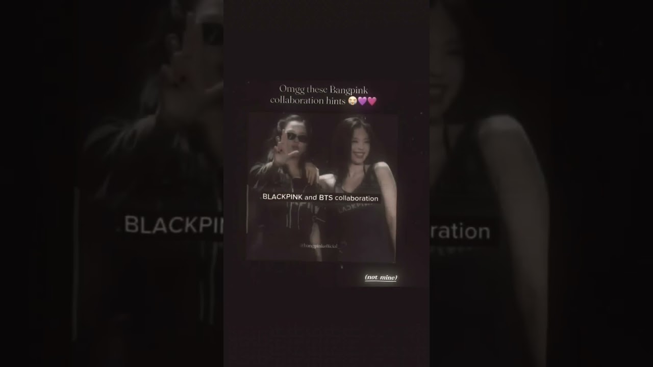 Will there ever be a collab!?😭#bts#blackpink#taehyung#jennie#taennie#taennieisreal#vnnie#shorts
