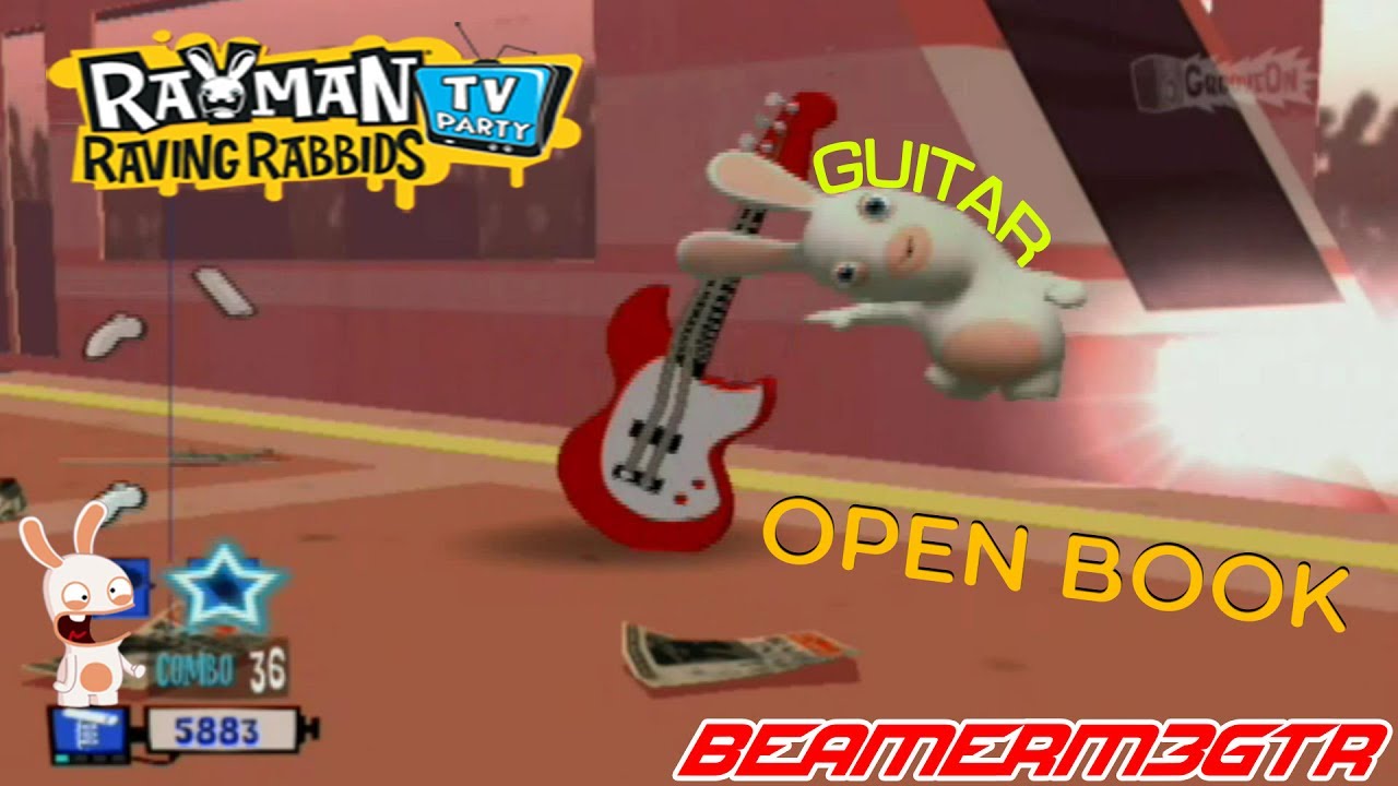 Rayman Raving Rabbids: TV Party - Open Book [Guitar]