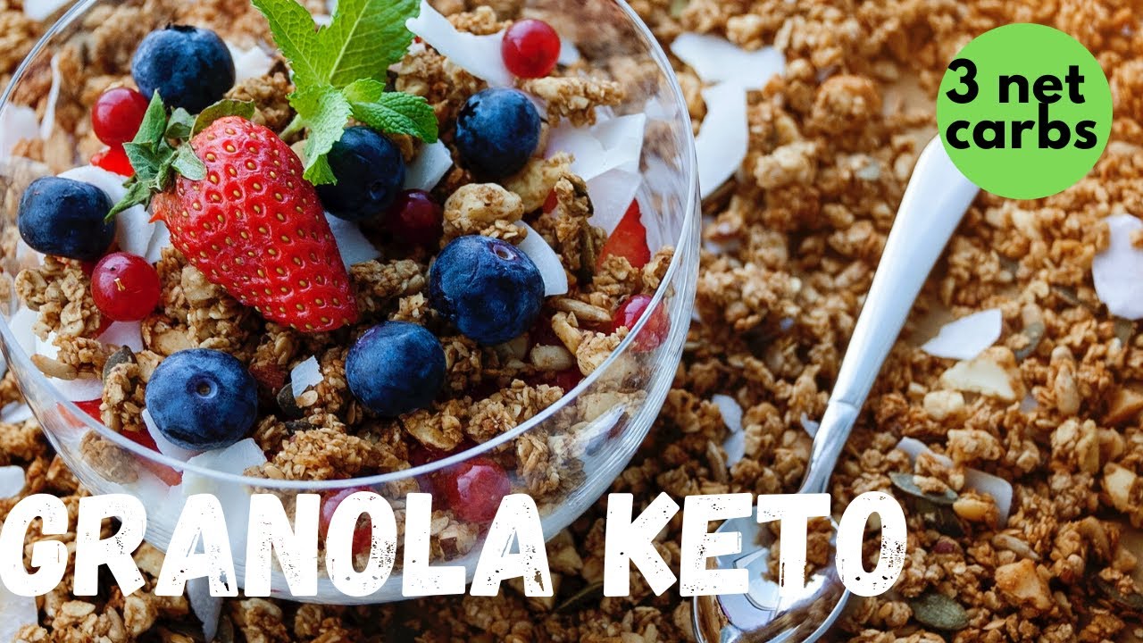 🥓🍓🥑 LCHF GRANOLA CHETOGENICA // GRANOLA KETO