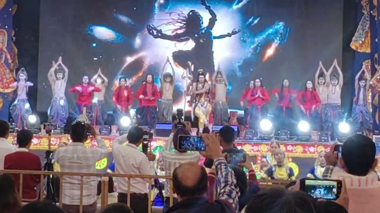 #Om Nmo Shivaya 🙏🙏#Annual Function In SD Model Sr Sec school karnal #Manan Punia...