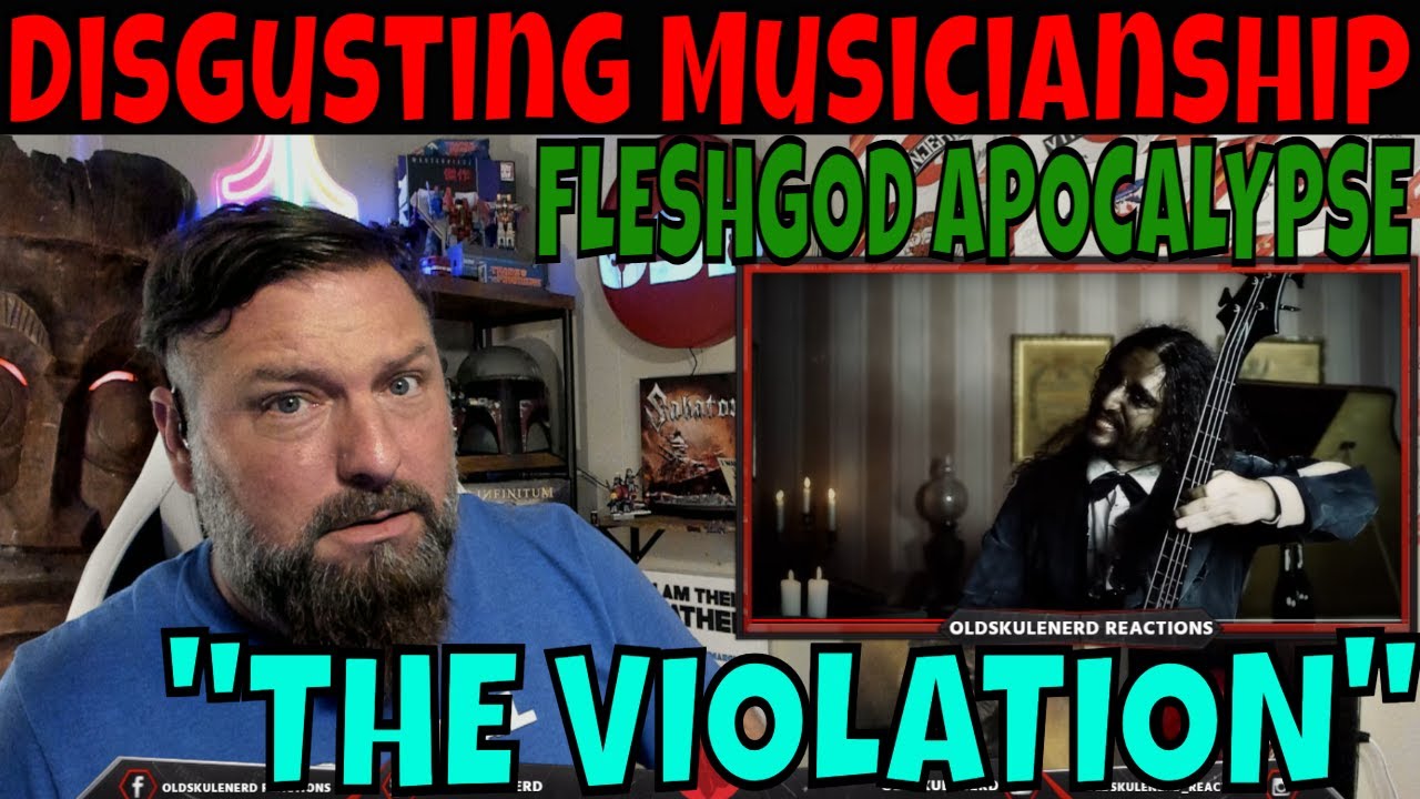 FLESHGOD APOCALYPSE - The Violation | РЕАКЦИЯ СТАРЫХ КЛУБНИКОВ