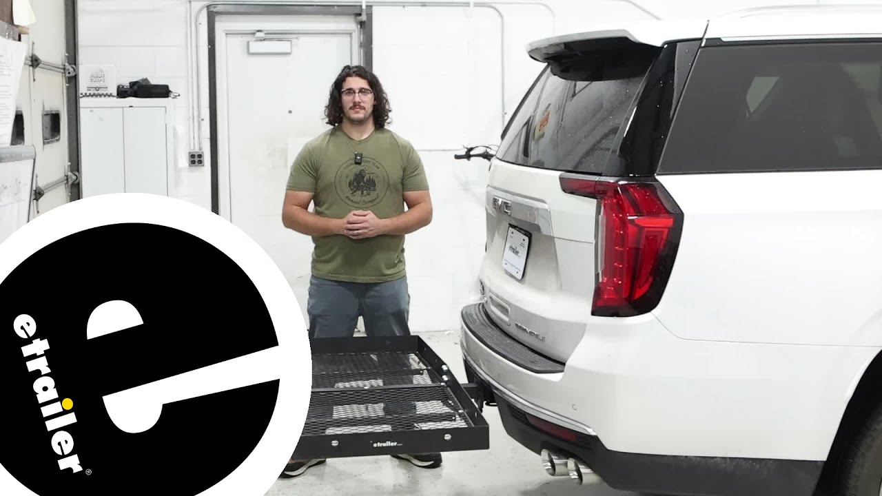 Stromberg Carlson 60x23 Hitch Cargo Carrier for 2" Hitches Review - 2023 GMC Yukon XL - CC-100