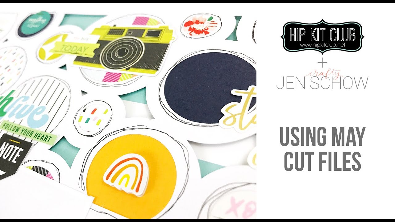 Hip Kit Club | Man Tail Scrapbook Process