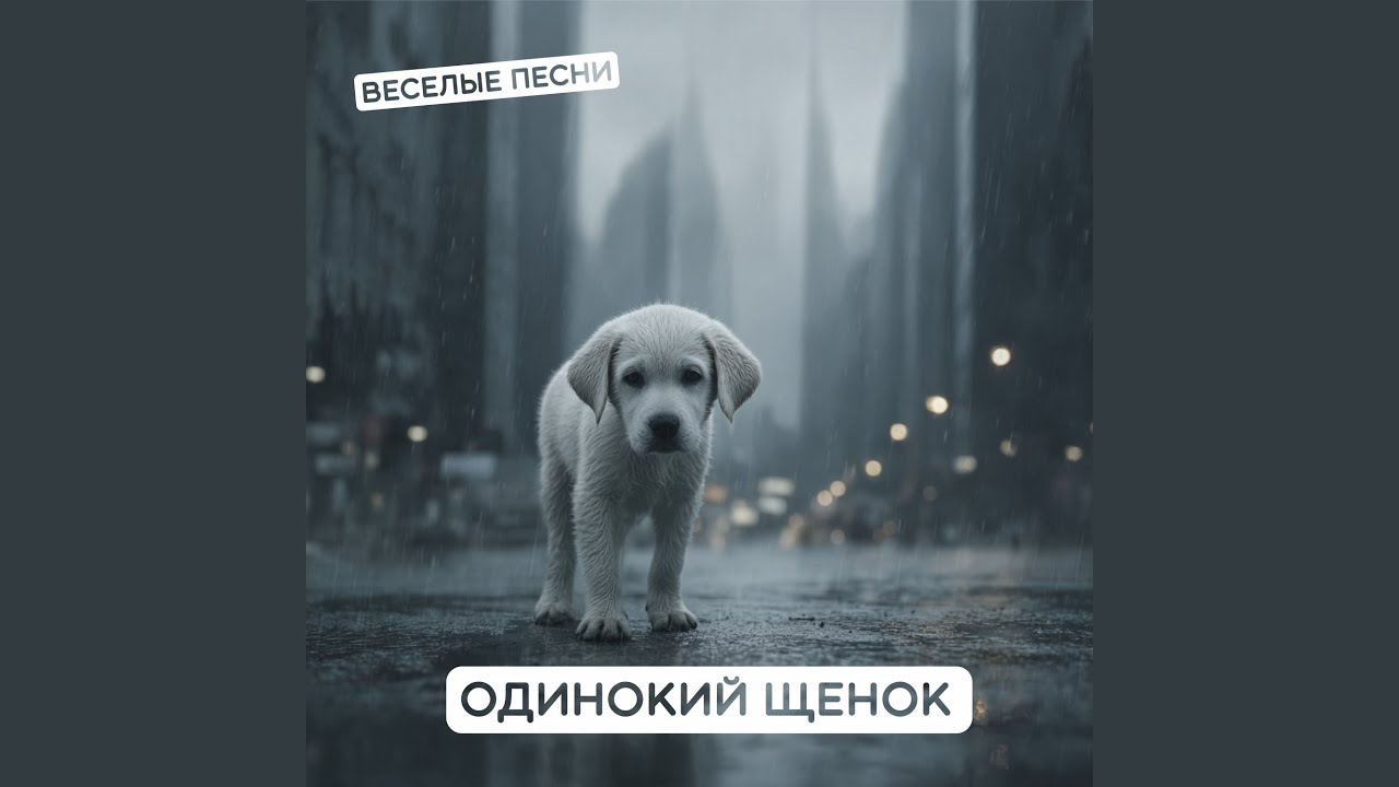 Одинокий щенок