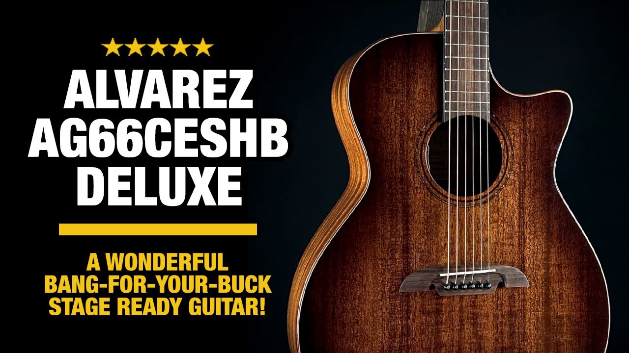Alvarez Artist (AG66CESHB) Deluxe – потрясающий звук за такую ​​цену!