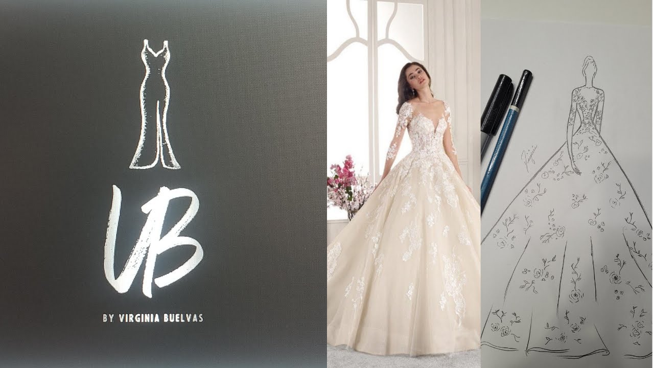 Como hacer un moderno vestido de novia # 3/ wedding dress from  beginning to the end # 3