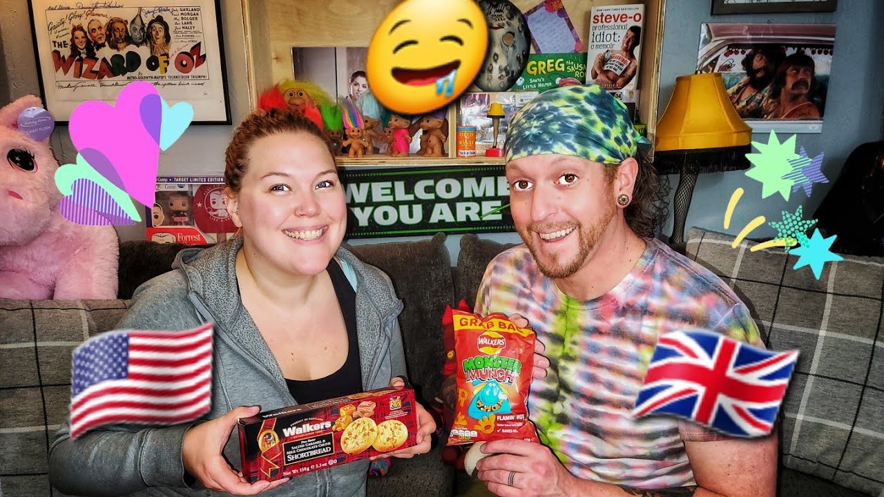 🇺🇸🇺🇸Americans 🤤trying🤤 British Snacks🇬🇧🇬🇧