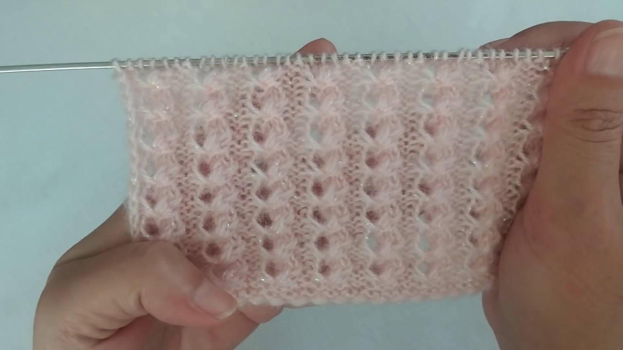 Limon Çiçeği örgü modeli / Çeyizlik Yelek Örgüsü/ Strickmuster/ knitting patterns #örgü